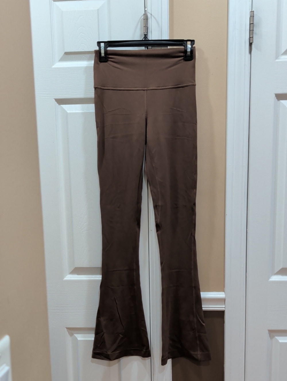 lululemon High-Waist Brown Flare Pants